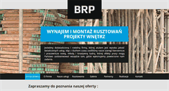 Desktop Screenshot of budremprint.pl